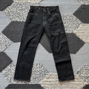 Levi’s 501 black shrink to fit